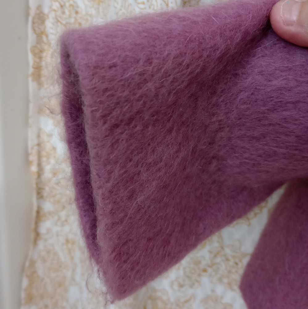Beautiful Lavender Mohair Jacket - Picture 3 of 7